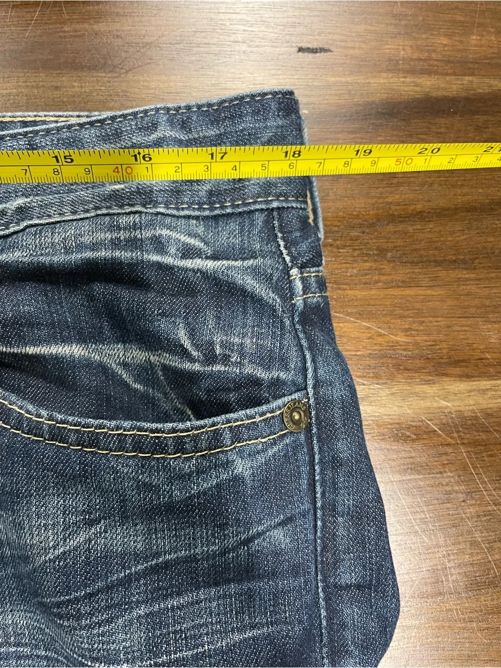 GUESS Men's Straight Jeans - Faded Blue Wash